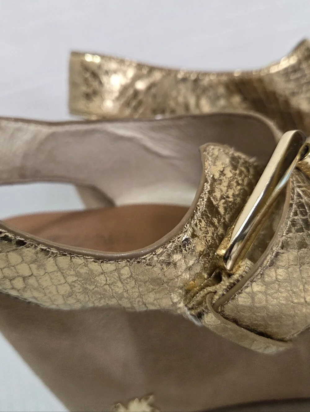 Michael Kors Warren Platform Wedge Sandals Heels